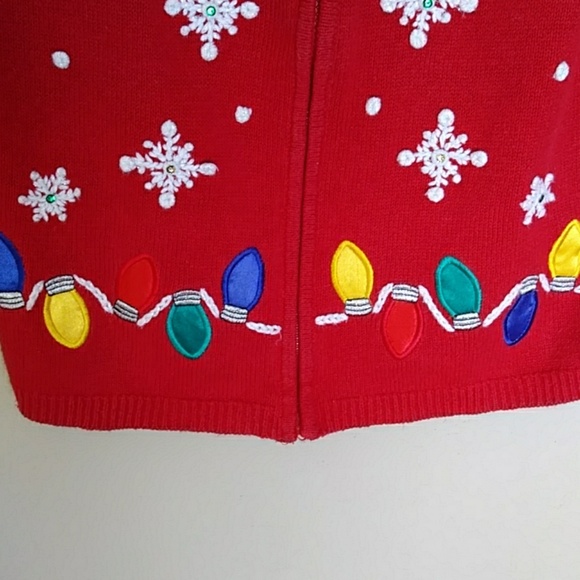 Christmas Sweater Avon Vintage Sweater - Picture 5 of 7